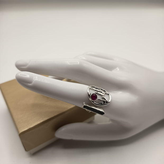 Anello Combo Granato e Tormalina