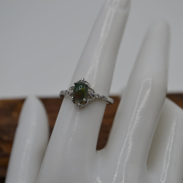 Anello con Opale nero