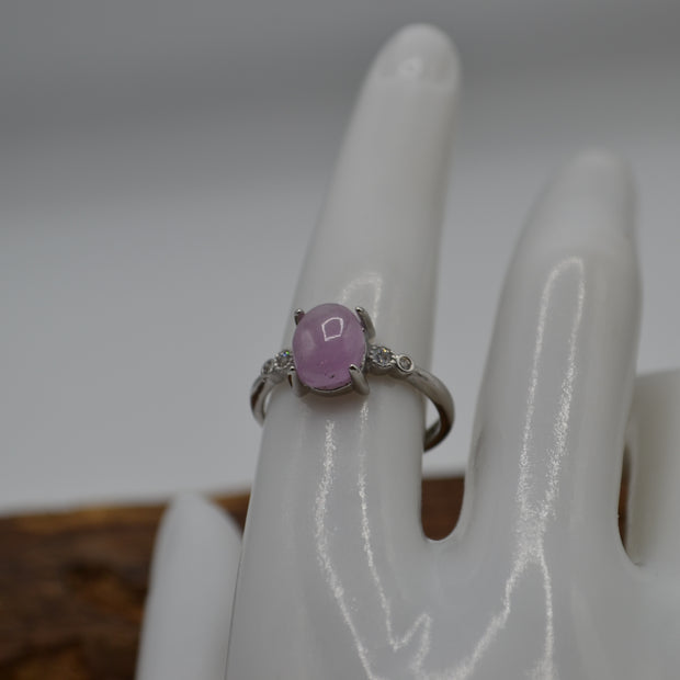 Anello con Kunzite