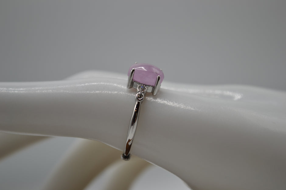 Anello con Kunzite