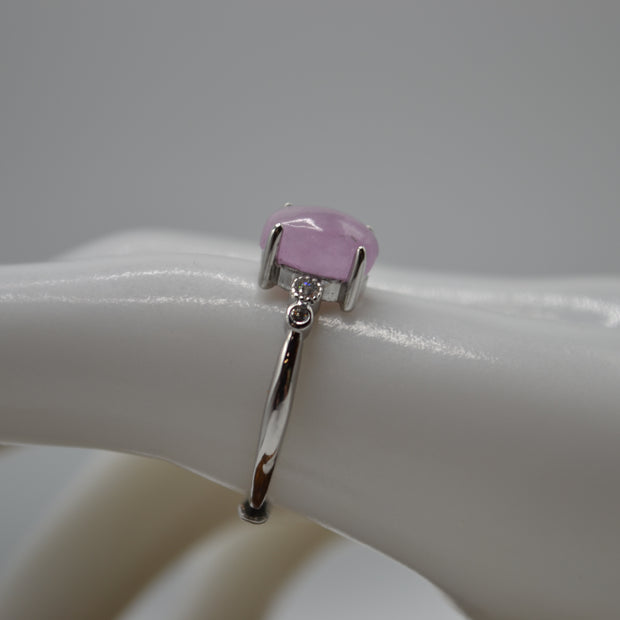 Anello con Kunzite