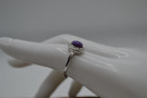 Anello con Charoite piccolo ovale