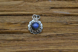 Pendente Fiore Labradorite verde/cobalto