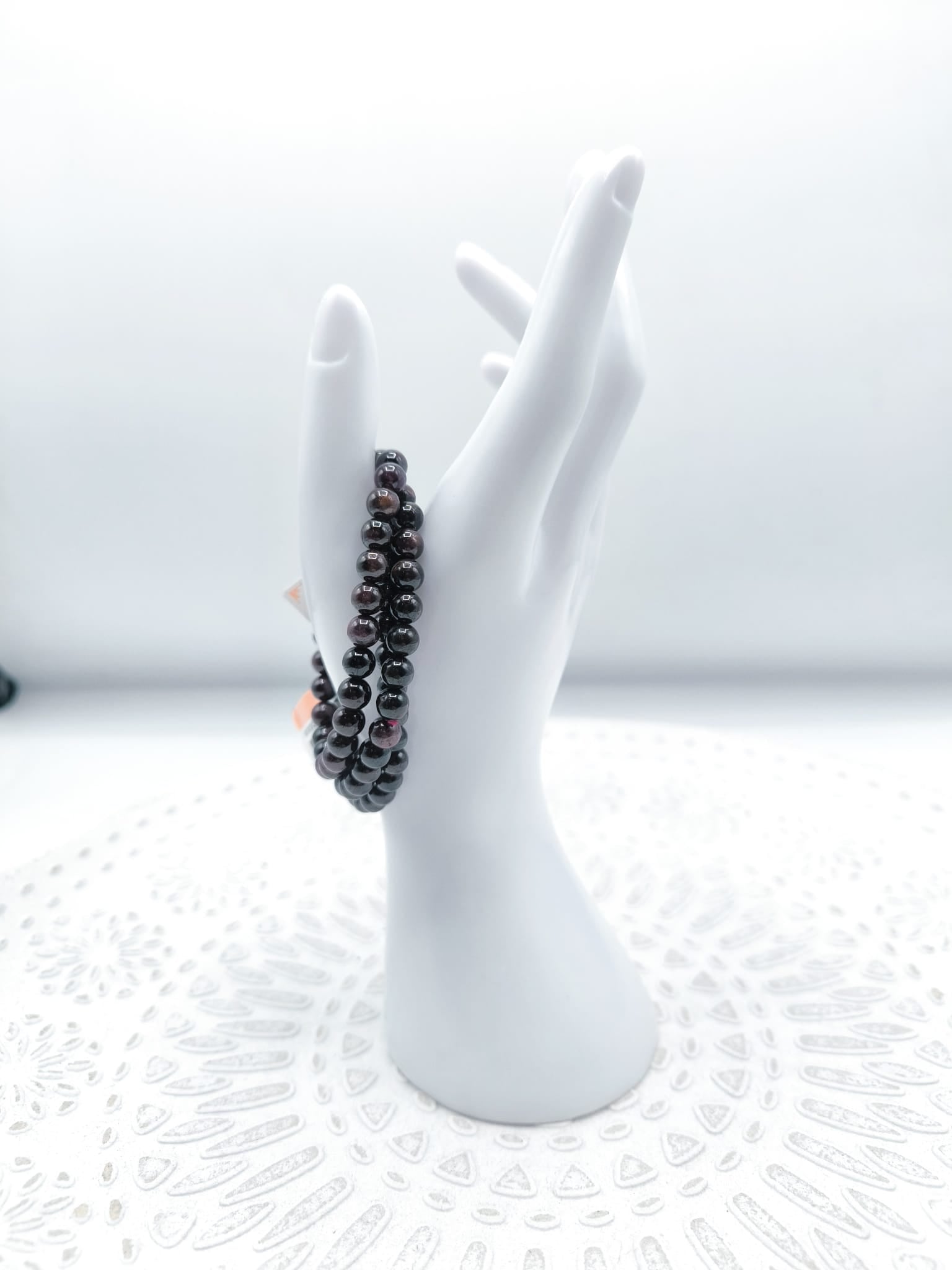 Garnet Bracelet 6mm