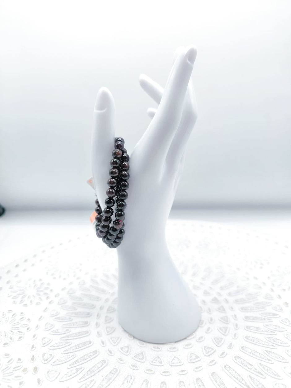 Garnet Bracelet 6mm
