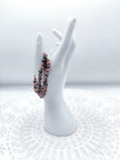 Bracciale in Rodonite Black line 6 millimetri