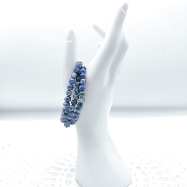 Bracciale in Sodalite 4 millimetri