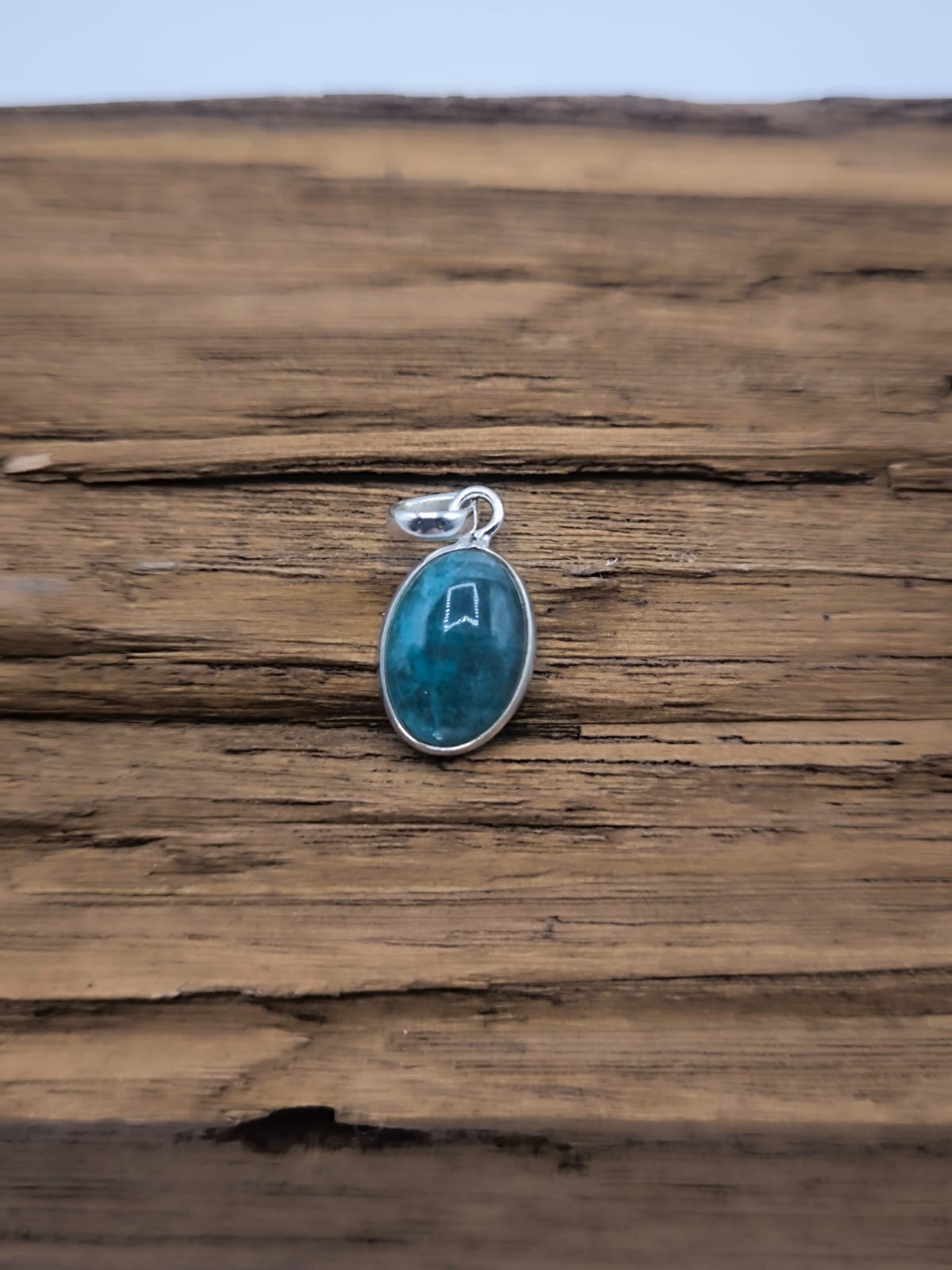 Ciondolo in Fluorite blu