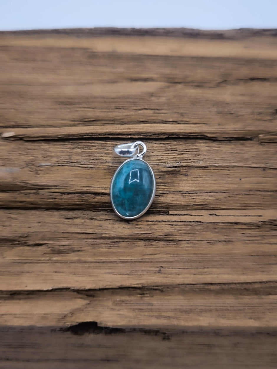 Ciondolo in Fluorite blu