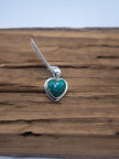 Ciondolo in Shattuckite cuore