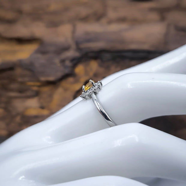 Anello con Citrino