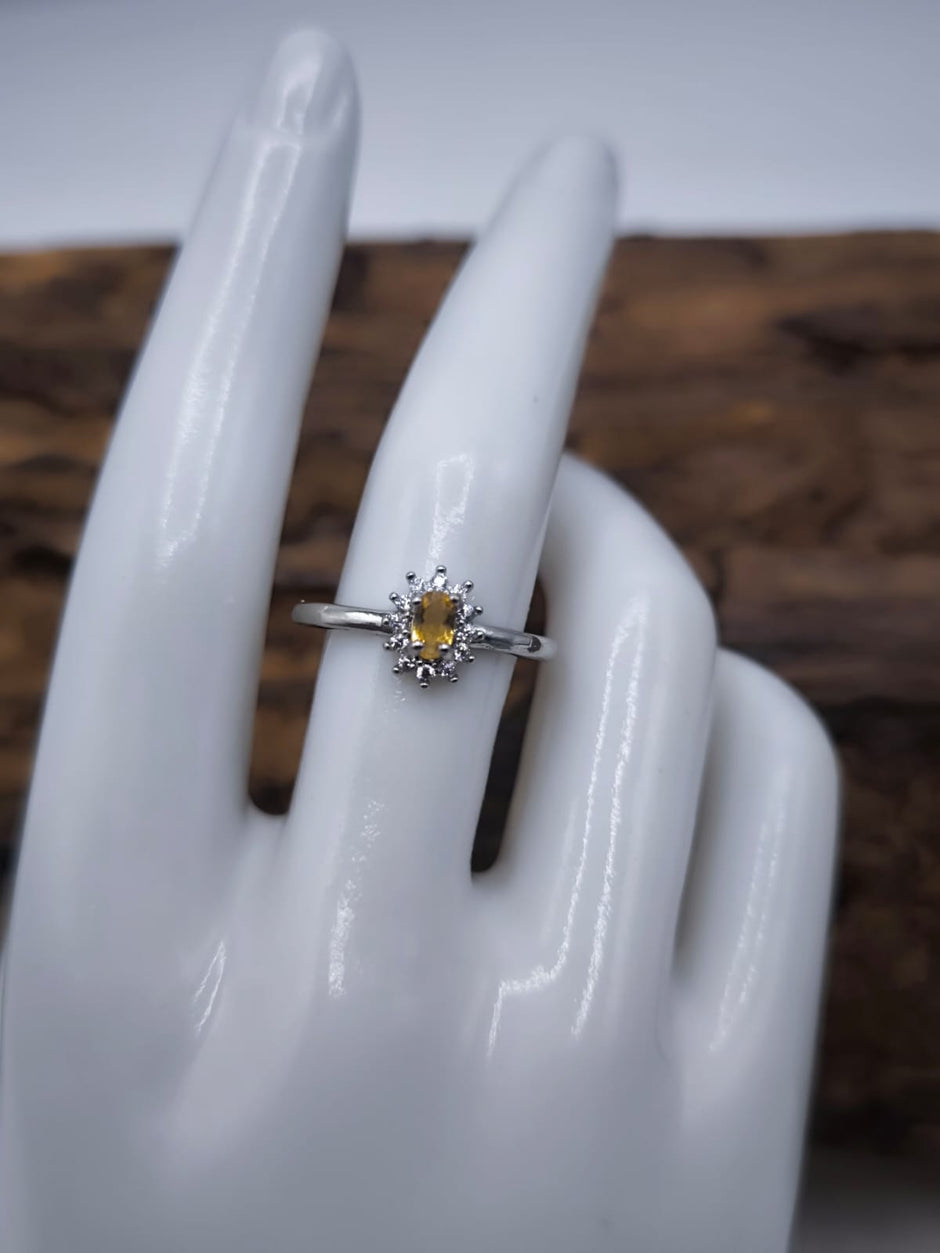 Anello con Citrino