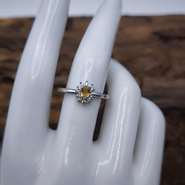Anello con Citrino