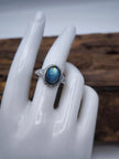 Anello con Labradorite