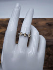 Anello con Citrino trilogia