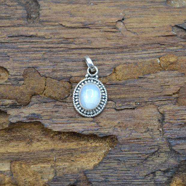 Pendente Ancient Labradorite bianca