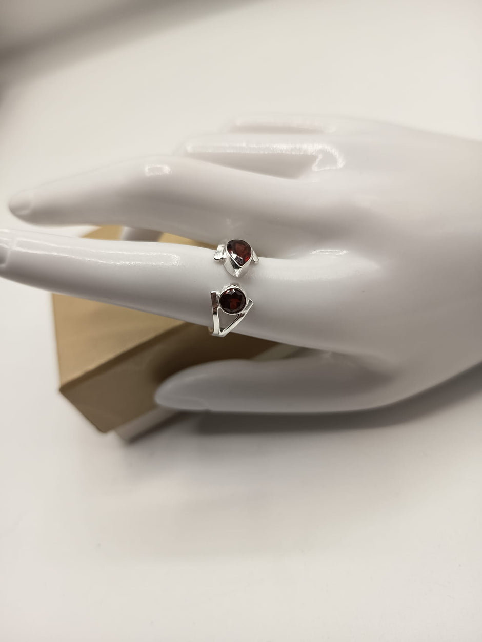 Garnet Elegance Ring