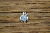 Pendente Fiore Labradorite bianca