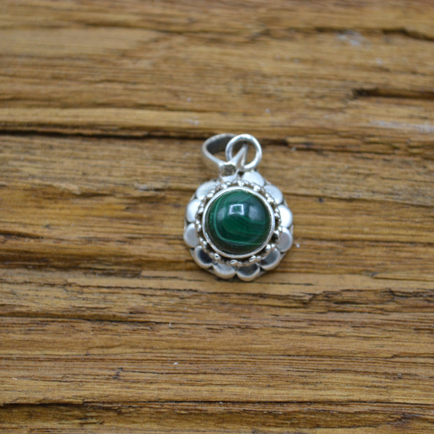 Pendente Fiore Malachite