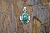 Pendente Goccia Malachite