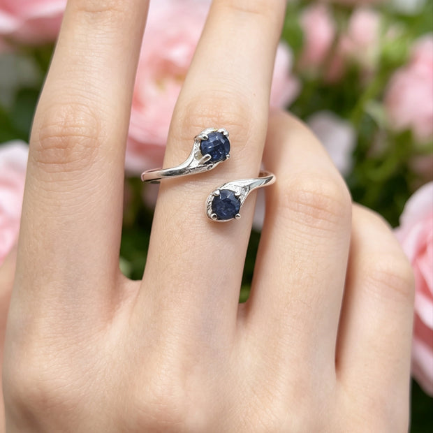 Anello Snake Radice di Zaffiro