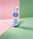 Ciondolo Combo Peridoto + Cianite + Opale blu