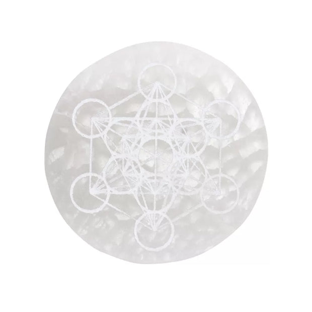 Piatto di Selenite Metatron